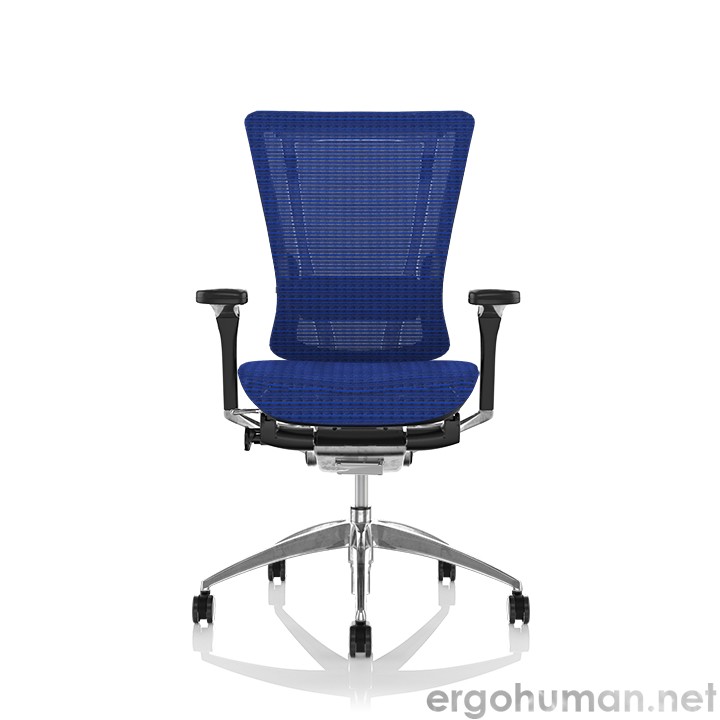 Nefil Blue Mesh Office Chair Front